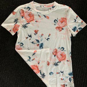 T-Shirt imprimé de roses